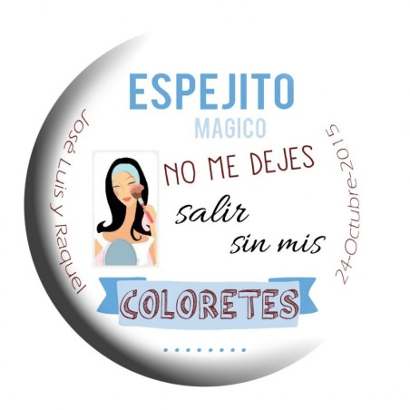E25. Espejito mágico para no salir sin tus coloretes!
