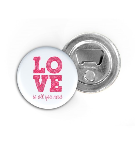 IMÁN ABRIDOR LOVE IS ALL YOU NEED