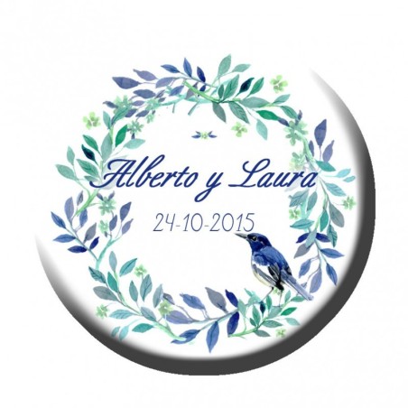 IMÁN ABRIDOR ABRIDOR PÁJARO AZUL