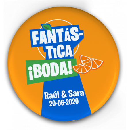 A75. Imán Abridor Fantástica boda