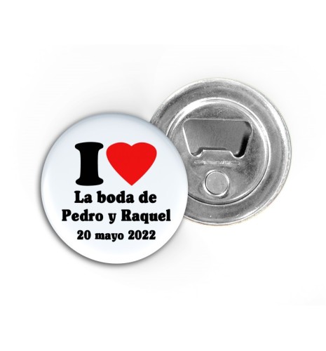 IMAN ABRIDOR I LOVE, LA BODA DE ...