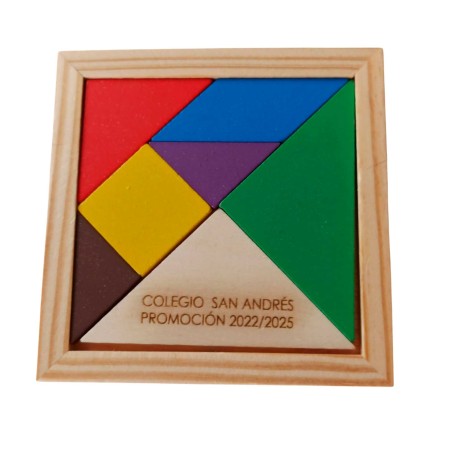 PUZZLE TAMGRAM GRABADO