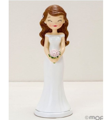 FIGURA TARTA DE CHICA CON CORONITA