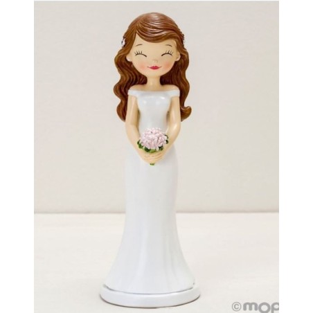 FIGURA TARTA DE CHICA CON CORONITA