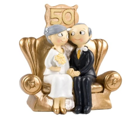 FIGURA TARTA NOVIOS 50 ANIVERSARIO