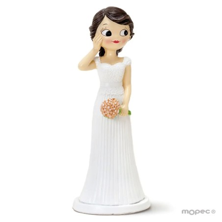 FIGURA TARTA DE CHICA CON RAMO