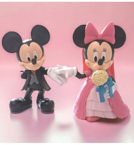 FIGURA TARTA NOVIOS MICKEY Y MINNIE