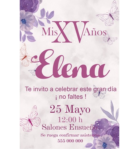 INVITACIÓN MIS 15 AÑOS 01