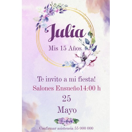 INVITACIÓN MIS 15 AÑOS 04