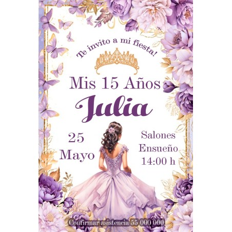 INVITACIÓN MIS 15 AÑOS 05