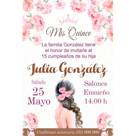 INVITACIÓN MIS 15 AÑOS 06