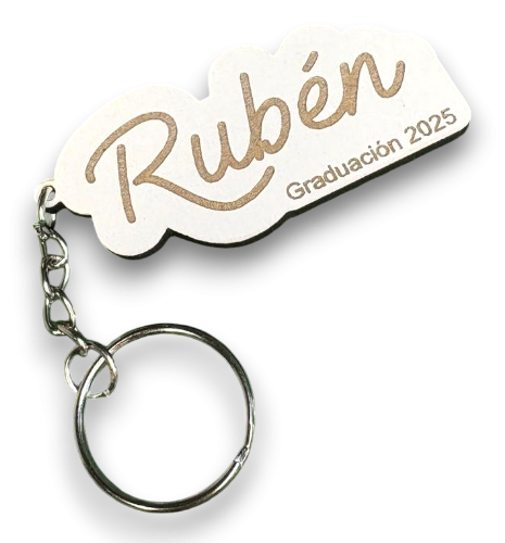 LLAVERO GRADUACIÓN CON NOMBRE