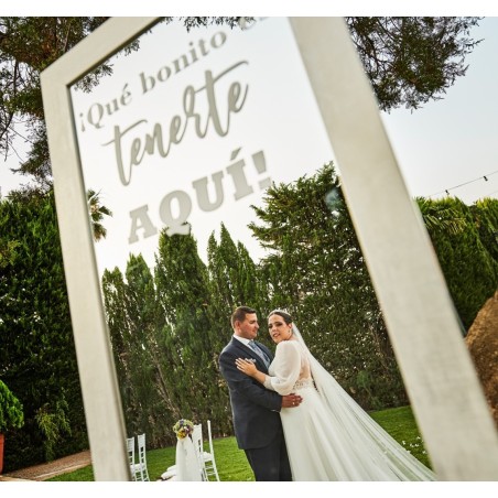 VINILO CON ESPEJO DE BODA INCLUIDO