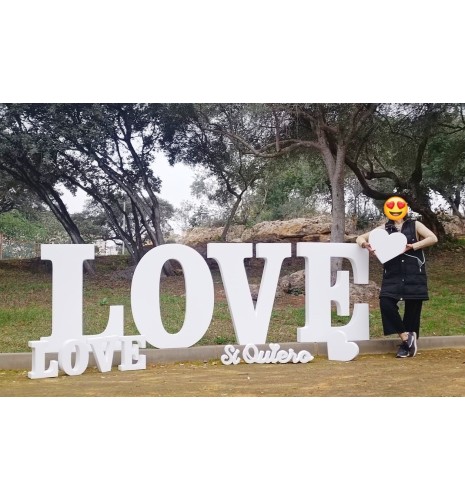 LOVE GIGANTE -grosor 10 cm-