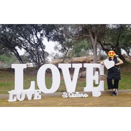LOVE GIGANTE -grosor 10 cm-