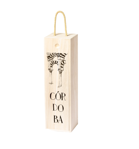CAJA PARA BOTELLA DE VINO SERIE CÓRDOBA - ARCOS