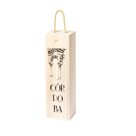 CAJA PARA BOTELLA DE VINO SERIE CÓRDOBA - ARCOS