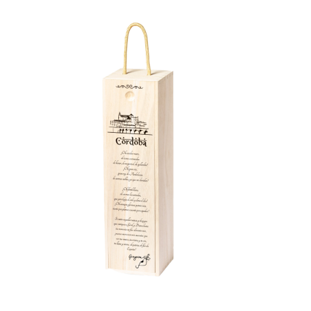 CAJA PARA BOTELLA DE VINO SERIE CÓRDOBA - PUENTE