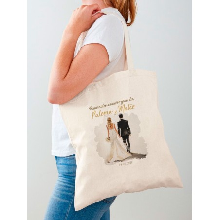 BOLSA ALGODÓN NATURAL PERSONALIZABLE