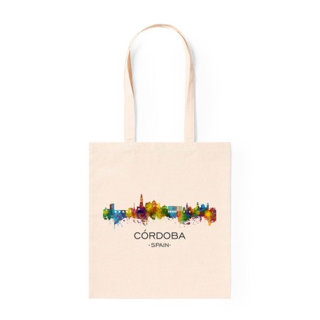 BOLSA ALGODÓN NATURAL SERIE CORDOBA MODELO SKYLINE