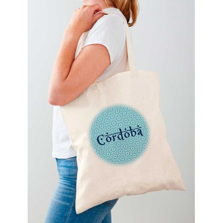 BOLSA ALGODÓN NATURAL SERIE CORDOBA MODELO LACERIAS