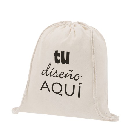 MOCHILA DE CUERDAS PERSONALIZABLE