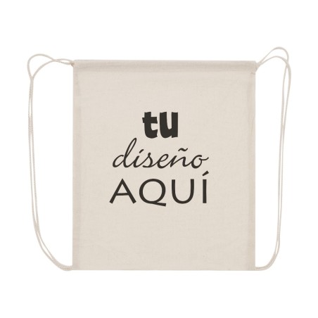 MOCHILA DE CUERDAS PERSONALIZABLE