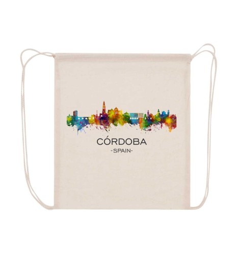 MOCHILA DE CUERDAS SERIE CÓRDOBA "SKYLINE" PERSONALIZABLE