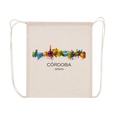 MOCHILA DE CUERDAS SERIE CÓRDOBA "SKYLINE" PERSONALIZABLE