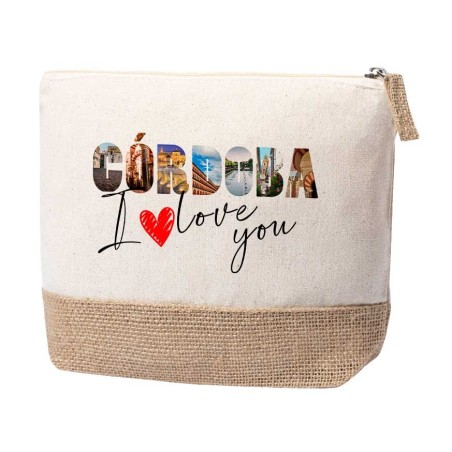NECESER NATURAL  SERIE CÓRDOBA "ILOVEU" PERSONALIZABLE