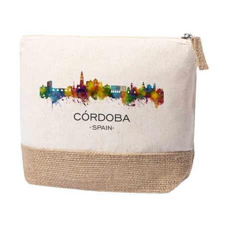 NECESER NATURAL  SERIE CÓRDOBA "SKYLINE" PERSONALIZABLE