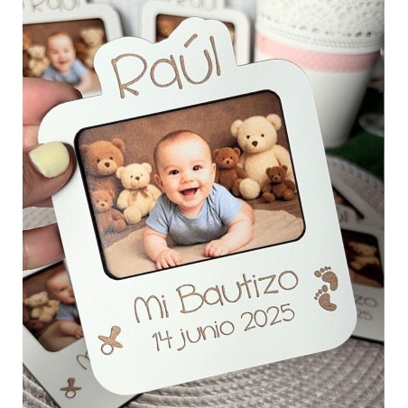 MARCO DE FOTOS PARA BAUTIZO PERSONALIZADO