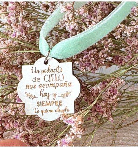 MEDALLA PARA RAMO DE NOVIA