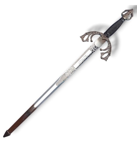 ESPADA TIZONA PARA BODA GRABADA