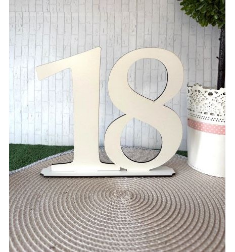 NÚMERO 18 CUMPLEAÑOS