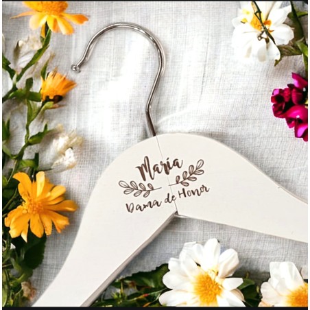 PERCHA PERSONALIZADA PARA DAMA DE HONOR