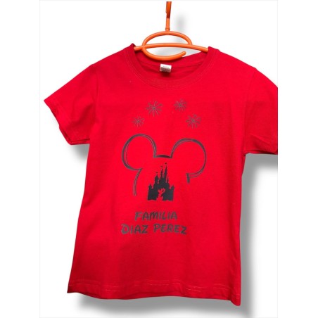 CAMISETA DISNEY PERSONALIZADA FAMILIA