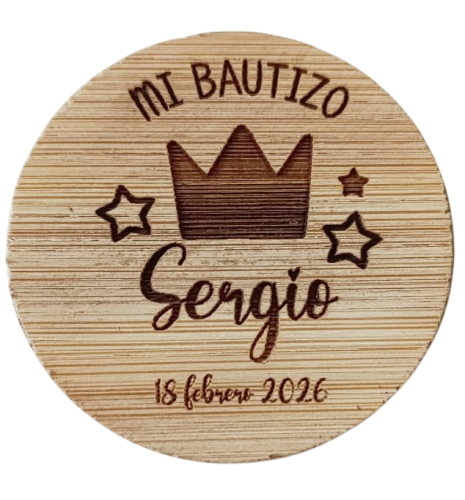 ESPEJO DE BAMBÚ GRABADO BAUTIZO 06