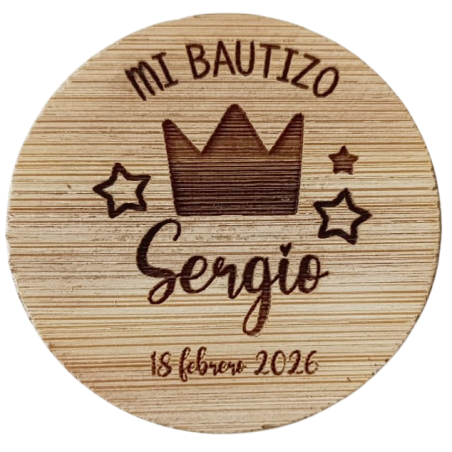 ESPEJO DE BAMBÚ GRABADO BAUTIZO 06