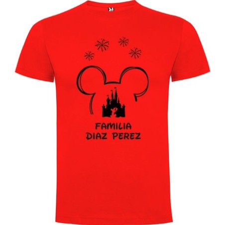 CAMISETA DISNEY PERSONALIZADA FAMILIA