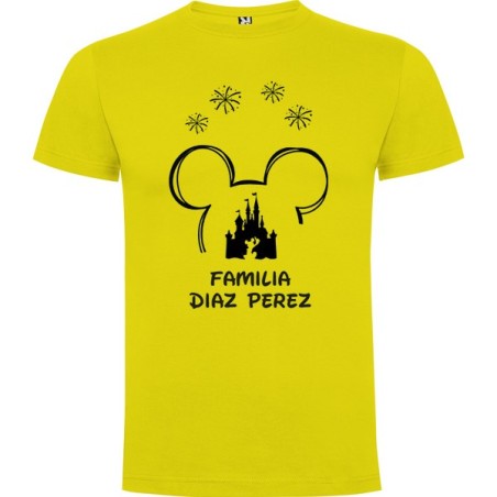 CAMISETA DISNEY PERSONALIZADA FAMILIA