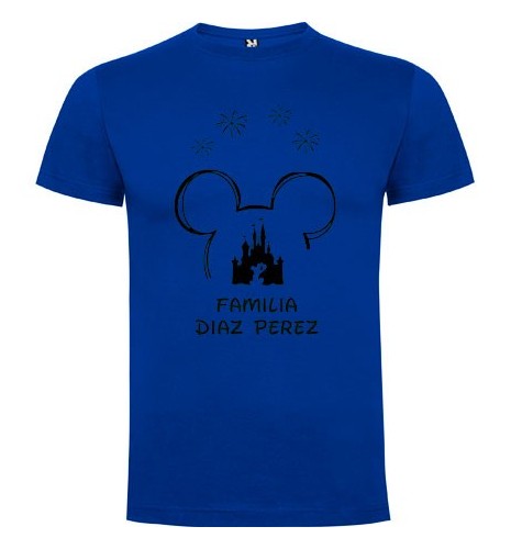 CAMISETA DISNEY PERSONALIZADA FAMILIA
