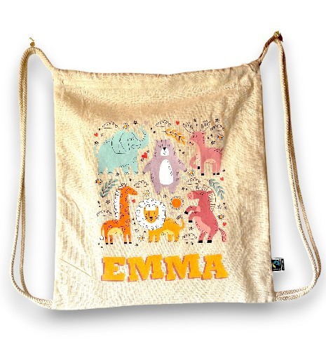 MOCHILA PERSONALIZADA ANIMALES
