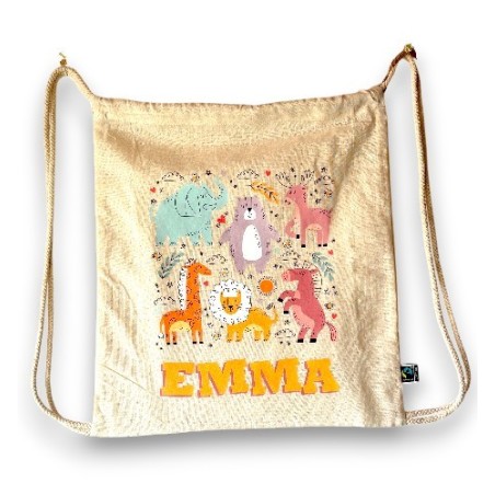 MOCHILA PERSONALIZADA ANIMALES