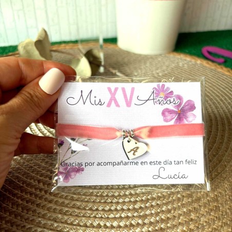 PULSERA PARA AMIGAS -15 AÑOS