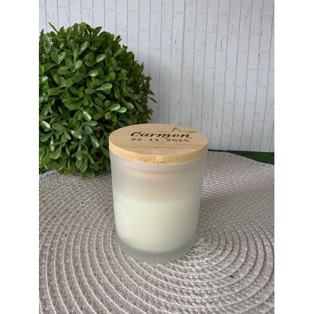VELA PERSONALIZADA PARA MIS 15 AÑOS AROMA VAINILLA