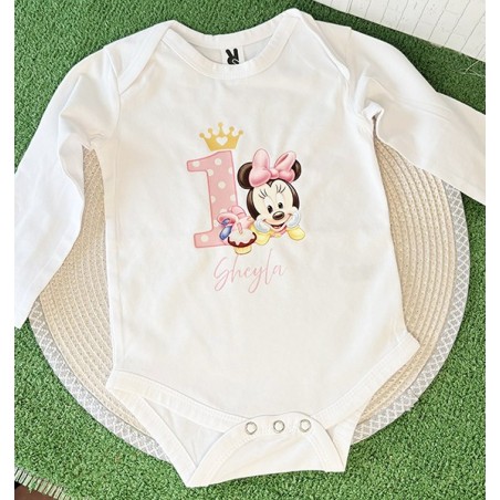 BODY BEBÉ PERSONALIZADO CUMPLEAÑOS