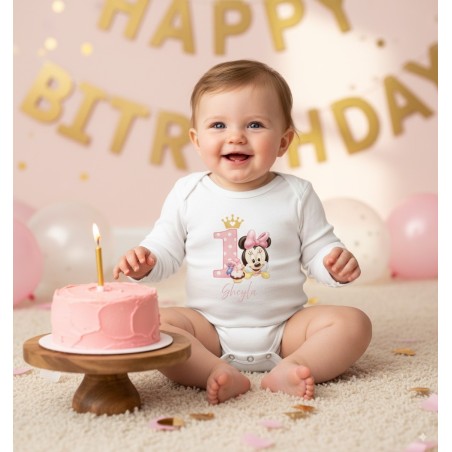 BODY BEBÉ PERSONALIZADO CUMPLEAÑOS