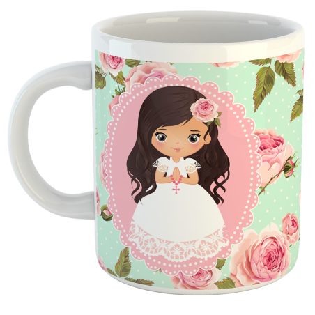 TAZA COMUNIÓN NIÑA 01