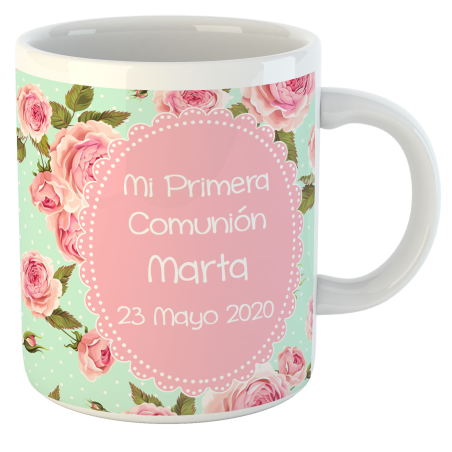 TAZA COMUNIÓN NIÑA 01